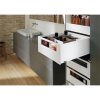 Blum Space Tower Legrabox PURE - 5 šuplíků ( 4x výška C + 1x výška M ) délka 500mm šířka 450mm šedá (sada)