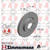ZIMMERMANN Brzdový kotúč 200.2520.20