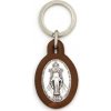 Kľúčenka: Panna Mária Zázračná medaila, kožená - PC187