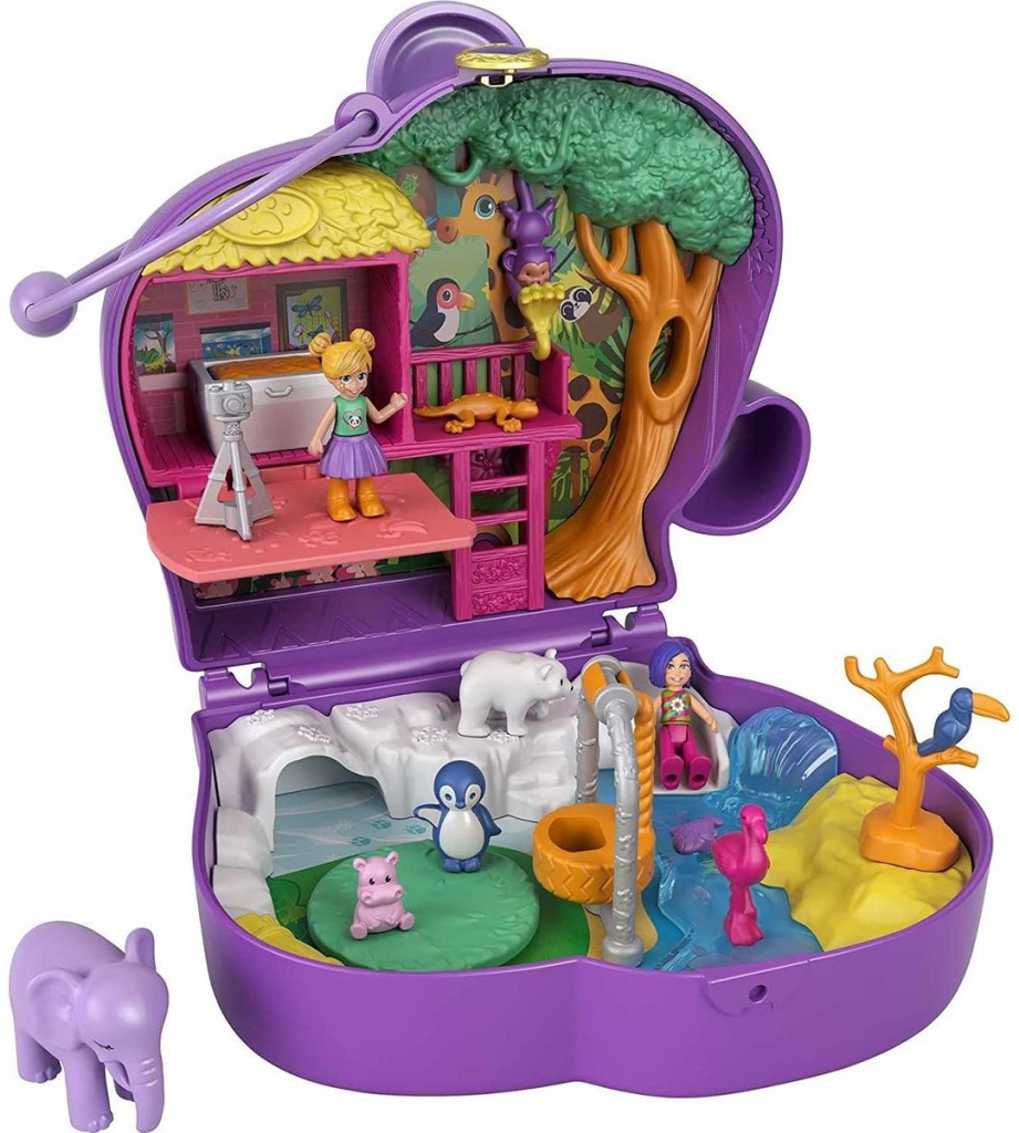 Mattel Polly Pocket svet do vrecka Elephant Adventure Compact 22 od 16,87 €  - Heureka.sk