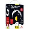 High Contrast Flash Cards on a
