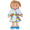 Bigjigs Toys Látková bábika Michelle 34 cm