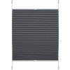 Antracitová roleta 42,5x150 cm Plisé Verona – Gardinia