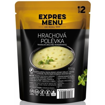 Expres menu Hrachová polievka 2 porcie 600g