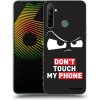Picasee silikónový čierny obal pre Realme 6i - Cloudy Eye - Transparent