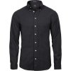 Tee Jays | 4000, Košeľa Oxford Perfect s dl. rukávom, čierna, L