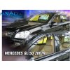 Deflektory Mercedes GL X164 2007 - 2013 predné + zadné