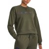 Mikina Under Armour Pjt Rck HW Leg Day Crew-GRN 1380195-390 Veľkosť XS