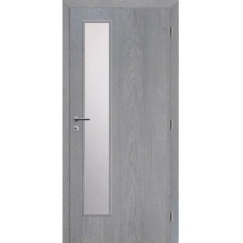 Solodoor Interiérové dvere Zenit XXII presklené, 80 P, fólia earl grey