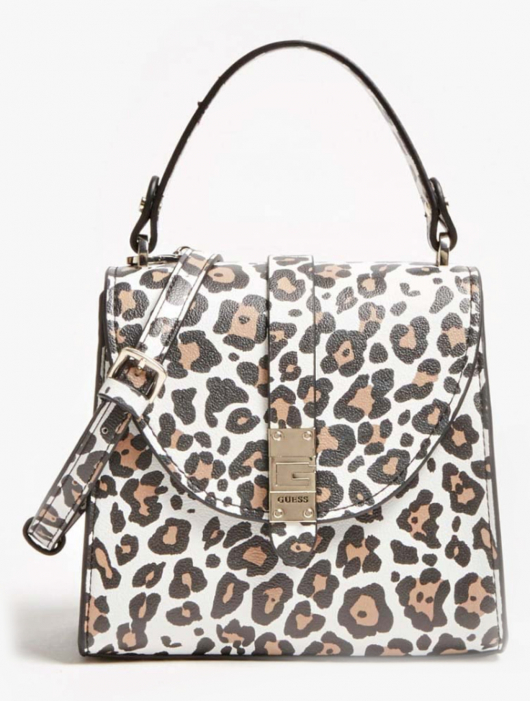 Guess dámska kabelka s leopardím vzorom T/U LEO