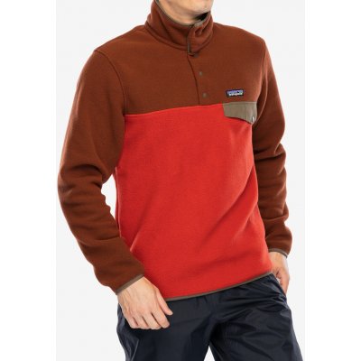 Patagonia Lightweight Synch Snap-T Pullover amanita red