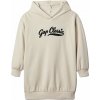 Dievčenské šaty GAP, JPN LOGO HOOD béžová,čierna XXL