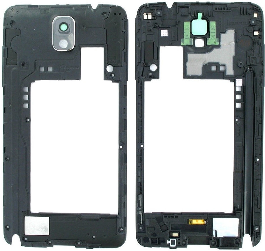 Kryt Samsung N9005 Galaxy Note 3 stredný čierny