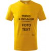 Detské tričko s potlačou Žltá 10 let (146cm)