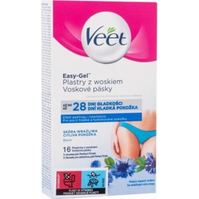 Veet Natural Inspirations voskové pásiky na nohy a telo 12 ks