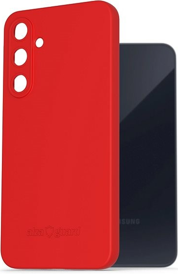 AlzaGuard Matte TPU Case Samsung Galaxy A55 5G červené