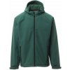 PAYPER GALE 001044-0355 / Pánska softshellová bunda s kapucňou - zelená 5XL