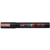 Popisovač akrylový UNI Posca PC-5M metal červený