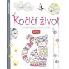 Kočičí život - Omalovánky pro dospělé -
