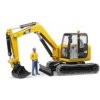 Bruder 2466 Cat® Minibagger s figúrkou