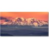 Foto obraz akrylový na stenu Východ slnka Tatry 100x50 cm