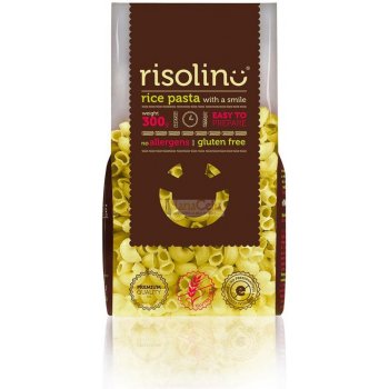 Risolino rýžové bezlepkové těstoviny Premium kolínka 300g