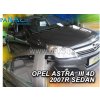 Deflektory - Protiprievanové plexi Opel Astra H Sedan 2004 - 2014 (+zadné)