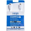 Vega HDMI kábel 10.2Gb/s 4m biely AA-1065
