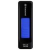 TRANSCEND Flash Disk 64GB JetFlash®760, USB 3.0 (R:80/W:25 MB/s) černá/tmavě modrá TS64GJF760