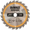 DeWALT DT1949 Pílový kotúč 165 x 20 mm, 24 zubov, ATB 20°