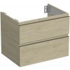 Skrinka pod umývadlo Jungborn TRENTA dub kendal prírodný 70 x 56 x 49,8 cm
