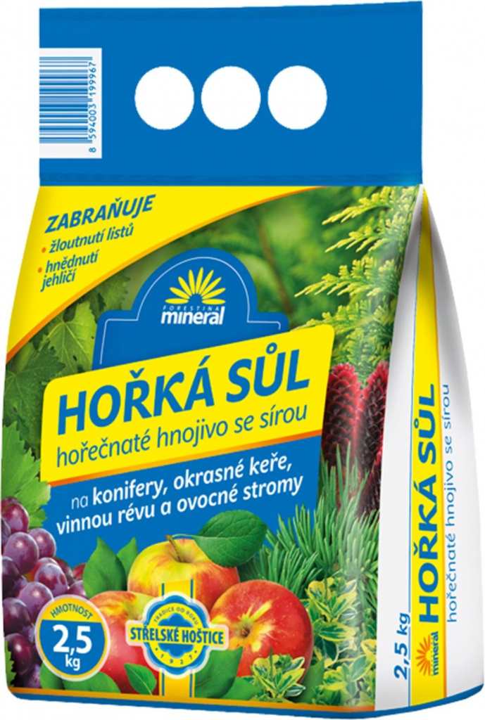 FORESTINA HORKÁ SOĽ 2,5KG