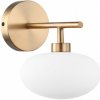 Italux Fiorenzo MBM3661-1 BRO+W 1xG9 25W nástenné svietidlo