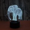 Beling 3D lampa,Slon 3, 7 farebná S4AVZ8W