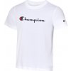 Champion Crewneck tričko biele