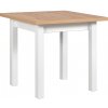 Wilsondo Rozkladací jedálenský stôl Mixi 8 80-160x80 - artisan / biela