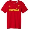 Detské tričko Adidas Spain Graphic - Detské voľnočasové tričko s krátkym rukávom Spain Graphic pre fanúšikov značky Adidas, červené vyhotovenie. - 855918