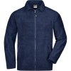 James & Nicholson Mikina JN 44 na zip, fleecová COT02004400302-navy M Navy
