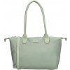 Dámska shopper taška Charm London Buckingham Mono 15,5 L - svetlozelená