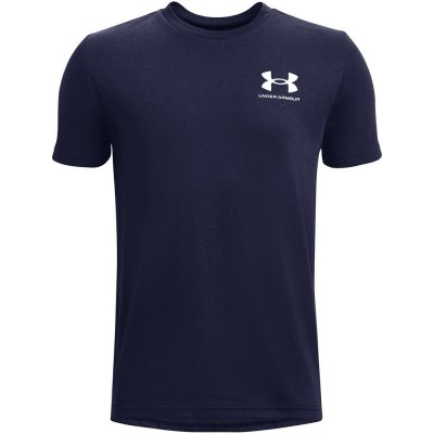 Under Armour UA Sportstyle Left Chest SS Navy