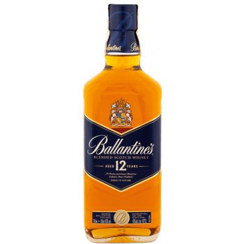 Ballantine’s 12y 40% 0,7 l (čistá fľaša)