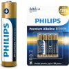 PHILIPS Premium Alkaline AAA 4ks LR03M4B/10