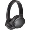 Audio-Technica ATH-S220BT - černá - Kompaktní bezdrátová OnEar sluchátka s přenosem Bluetooth 5.0, měniči o průměru 40 mm a výdrží až 60 h