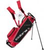 Tréningový bag Cobra Ultralight Sunday Bag na nosenie (Stand bag) Čierna/Červená