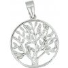 Beneto AGH641 Strieborný prívesok strom života so zirkónmi