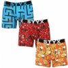 3PACK pánske boxerky Styx long športová guma viacfarebné (3U12914) XL 120 dní na výmenu alebo vrátenie tovaru!