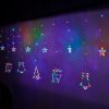 IKO Vianočné svetielka 138 LED, 2,5m Sobíkovia – viacfarebné