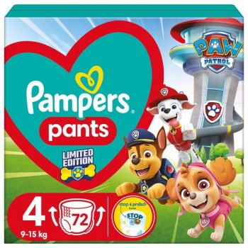 Pampers Pants 4 72 ks