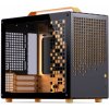Jonsplus Z20, Micro-ATX, temperované sklo, čierna/oranžová Z20 Black-Orange