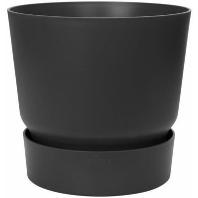 Elho Kvetináč s miskou plastový 25 x 23,3 cm čierny